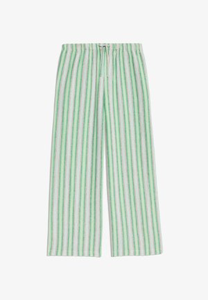 Marks & Spencer, STRIPED - Stoffhose - green mix