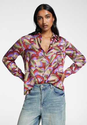 Elena Mirò DALLA STAMPA ALLAIN SEGUY - Camicia - verde chiaro