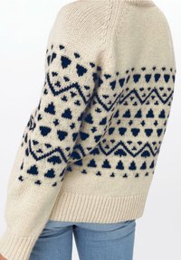 hessnatur Strickpullover - beige