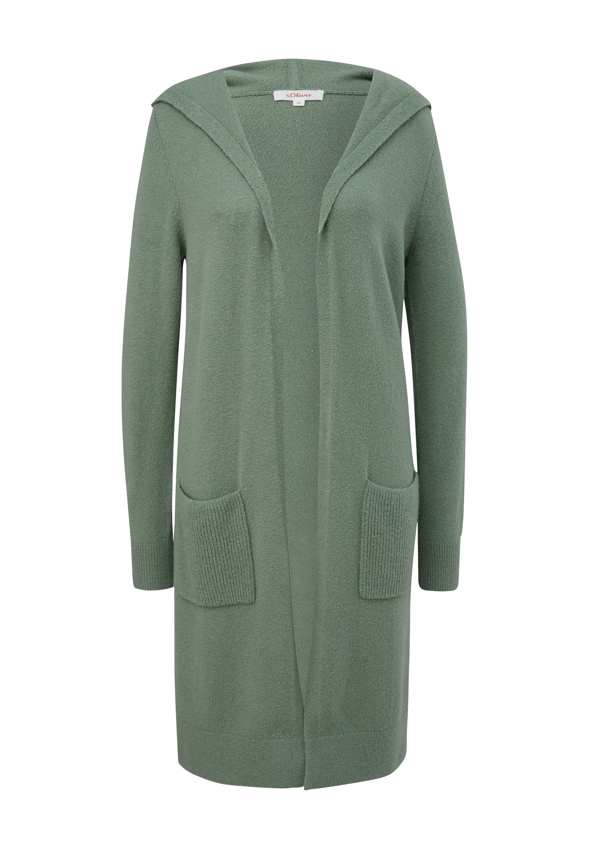 Guacamole Regenjacke S Oliver S Oliver Cardigans LONG KAPUZE