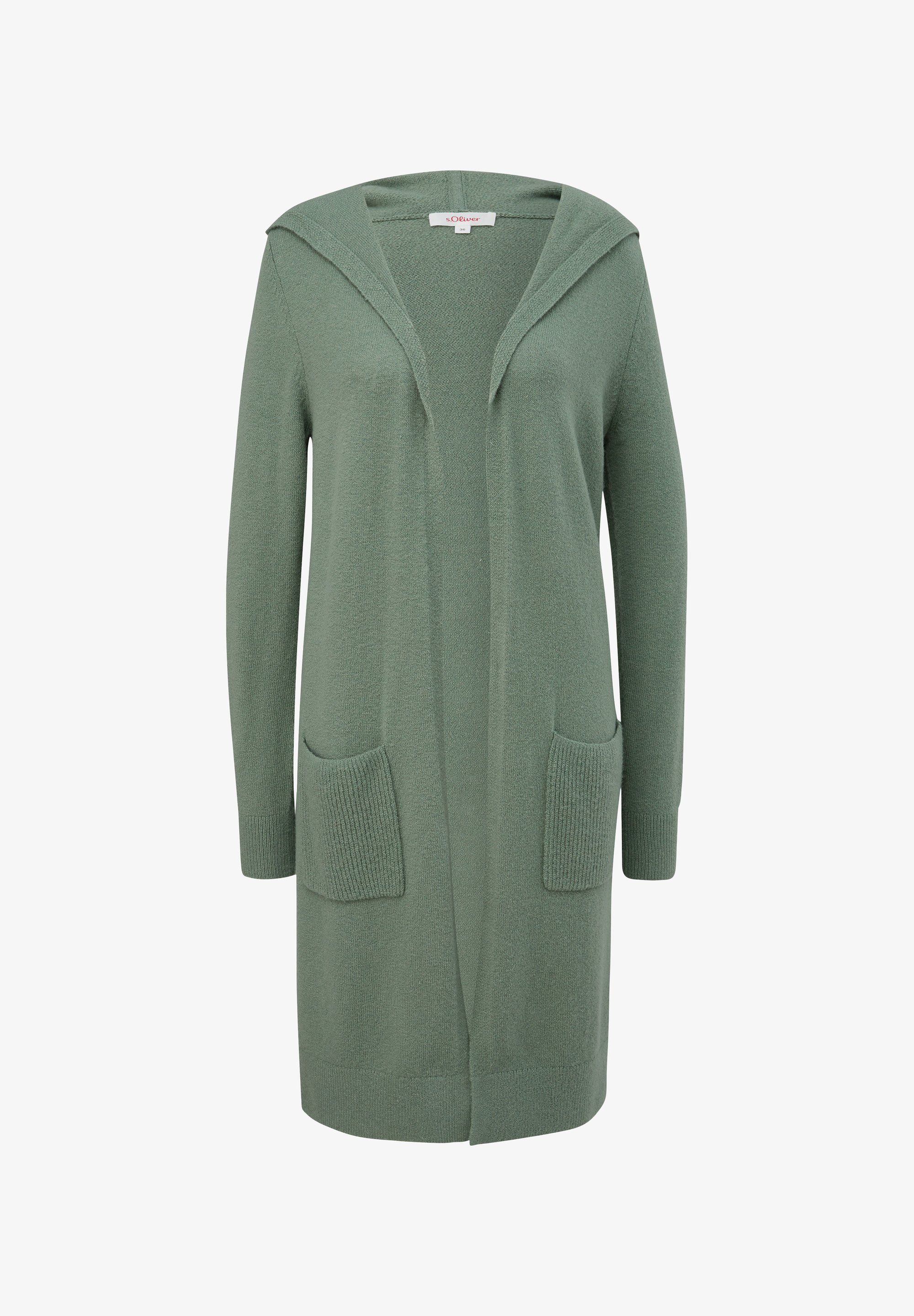 Guacamole Regenjacke S Oliver S Oliver Cardigans LONG KAPUZE