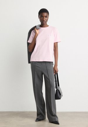 LOGO TEE 2 PACK - Basic T-shirt - pink / white
