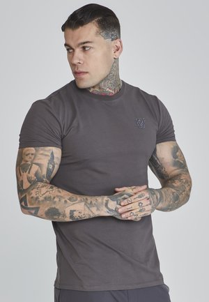 SIKSILK MUSCLE FIT - T-shirt basic - grey