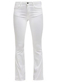 VILA Vaqueros bootcut - white