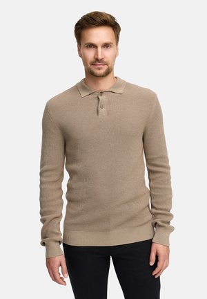 Poloshirt - beige mix