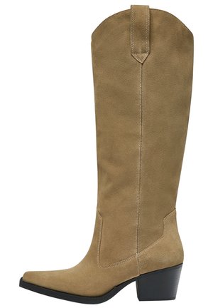 Cowboy-/Bikerlaarzen - beige