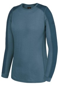 normani Outdoor Sports RWS MERINO SOMMER OUTDOOR LANGARM GOULBURN - Langarmshirt - blau
