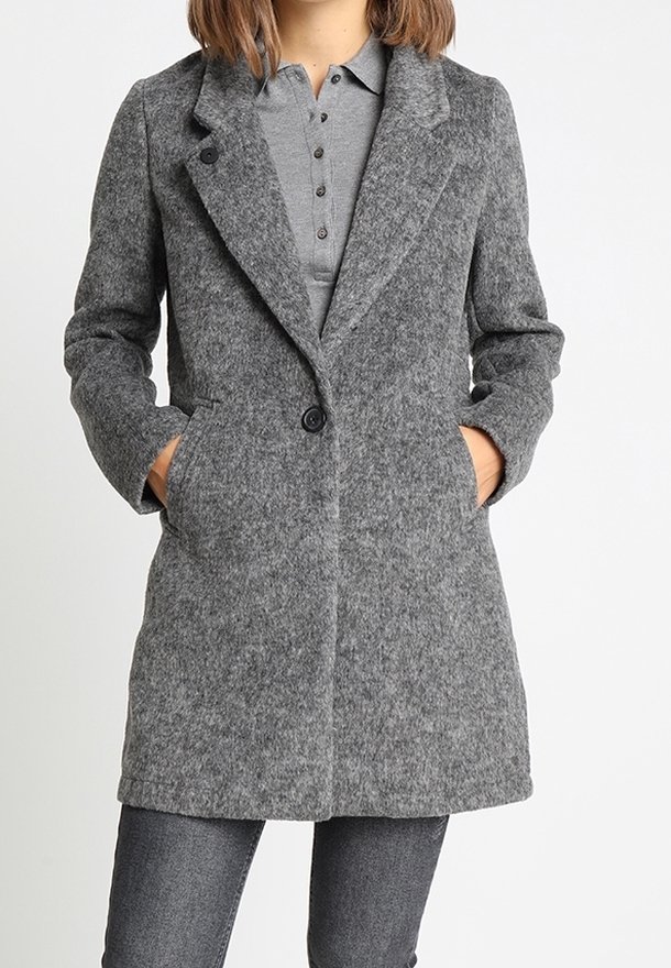 Scotch & Soda Cappotto corto - mottled grey