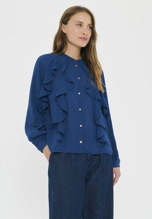 OCILIASZ   - Bluza z gumbi - navy peony