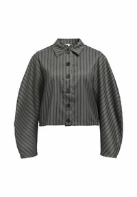 Button-down blouse - ultimate grey