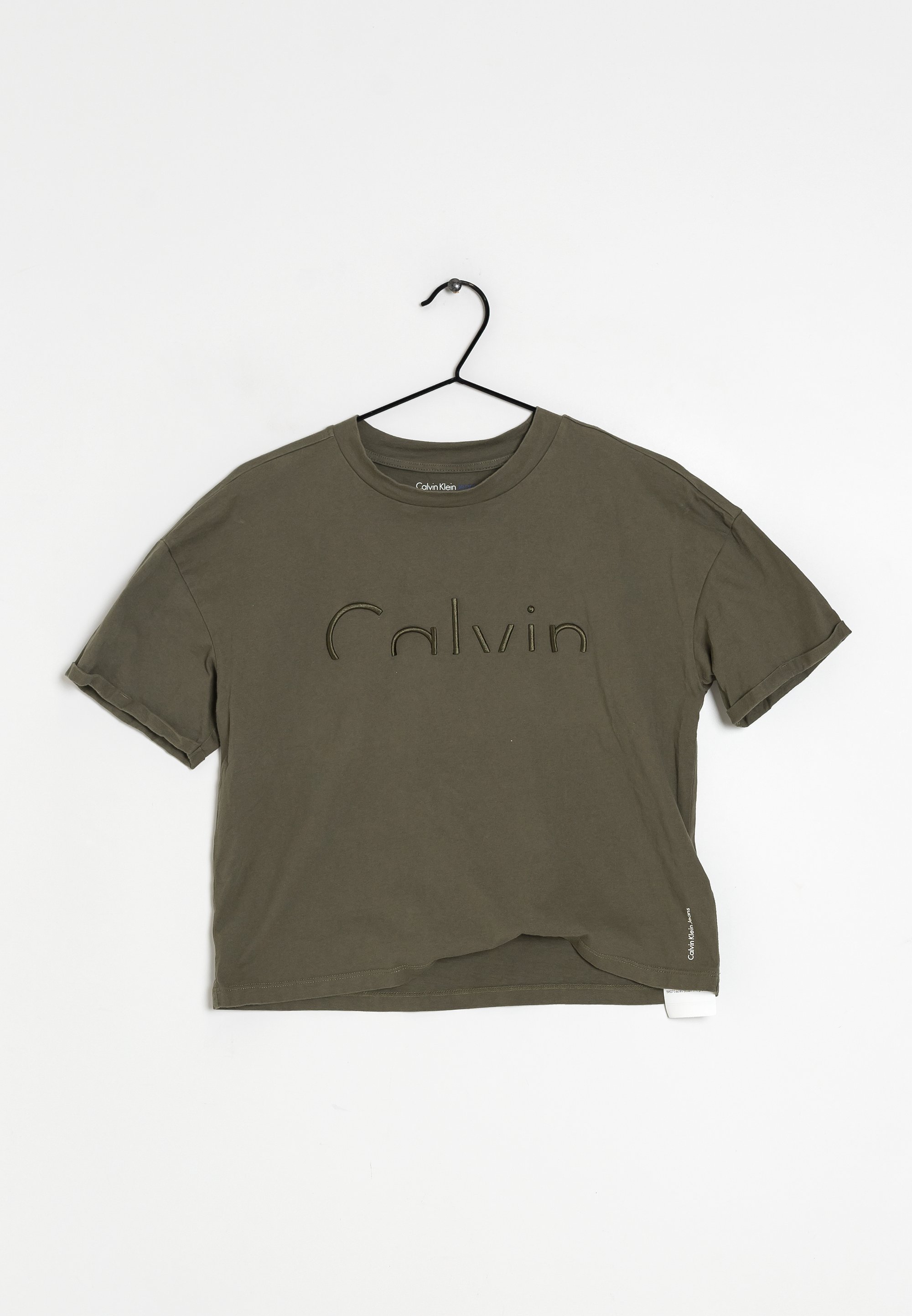 Calvin Klein Jeans Print T-shirt purple (Pre-owned) Zalando