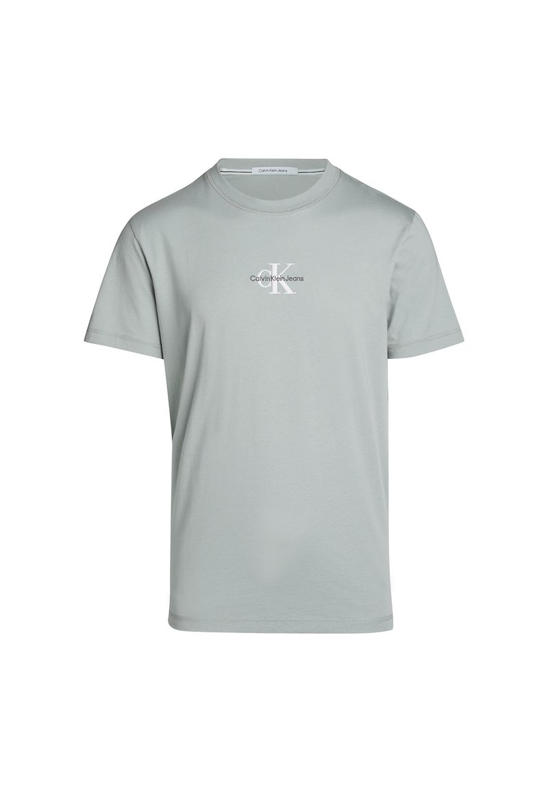Calvin Klein Jeans MONOGRAM - T-Shirt print - slate gray/grau  