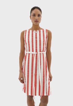 CECILE - Day dress - brick red