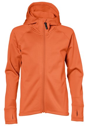 PANDA - Tröja med dragkedja - orangepeel
