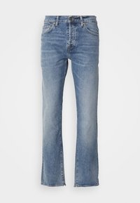 KLONDIKE MILLS - Sirgete säärtega teksad - blue worn bleached