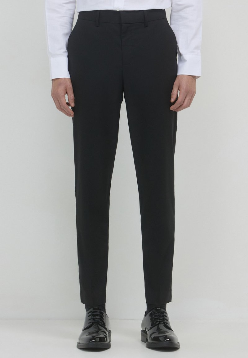 Pantalone palazzo fango mèlange con cintura Vicolo - Scintille Store