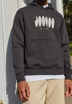 Kapuzenpullover - black