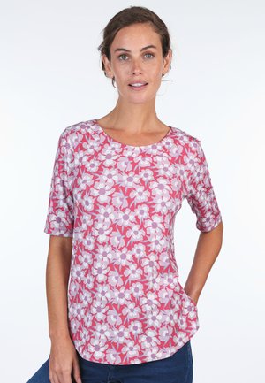 Sorgenfri Sylt Print T-shirt - magnolie