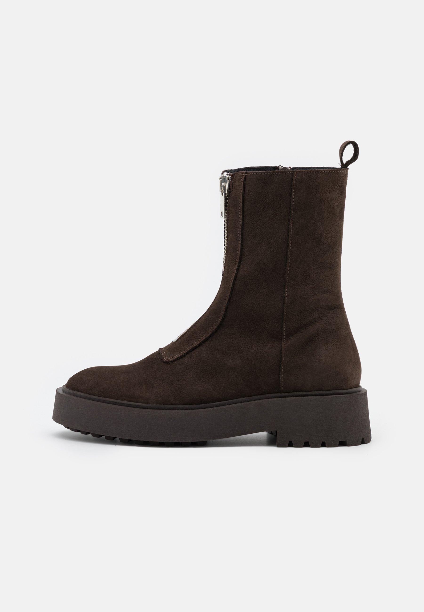 Selected Femme SLFRINA BOOT - Korte laarzen - demitasse/bruin - Zalando.nl