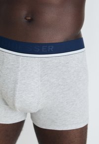 Schiesser 3 PACK - Trunks - blue/black/grey