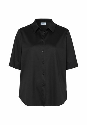 DESOTO, MIT NKRAGEN - Hemdbluse - schwarz