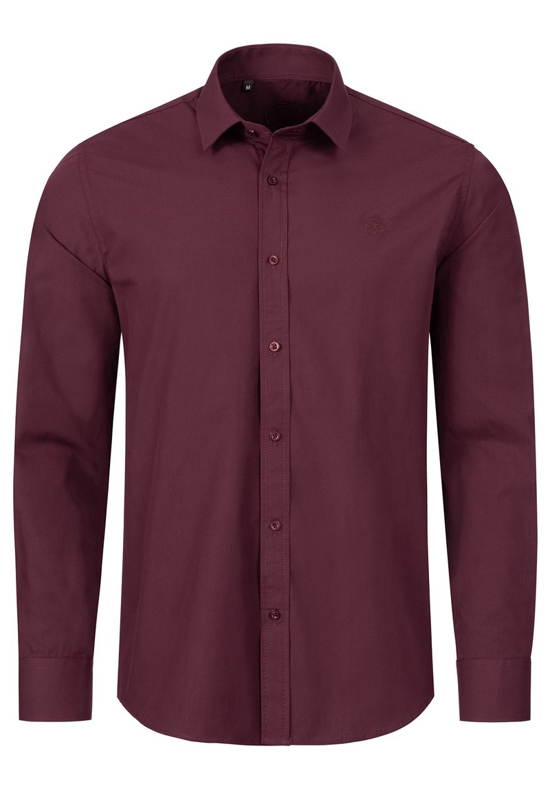 Herren Komplettanzüge | Indumentum REGULAR FIT Businesshemd weinrot/dunkelrot - KC18323 Herren Komplettanzüge | Indumentum REGULAR FIT Businesshemd weinrot/dunkelrot - KC18323