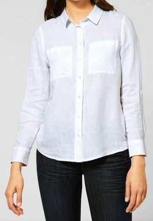 Overhemdblouse - white