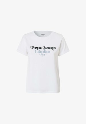 Pepe Jeans Printtipaita - white