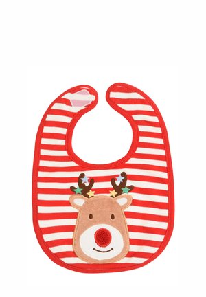 REINDEER APPLIQUÉ  - Bib - red