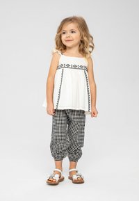 MINOTI - 2 PCS SET - Pantaloni sportivi - white/dark grey Immagine in miniatura 1