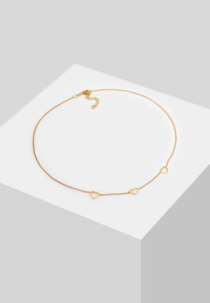 Elli Halsketting Dames Choker Plaatje Hanger Geo in 925 Sterling Zilver