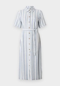 ONLCARO - Skjortekjole - coronet blue/bright white