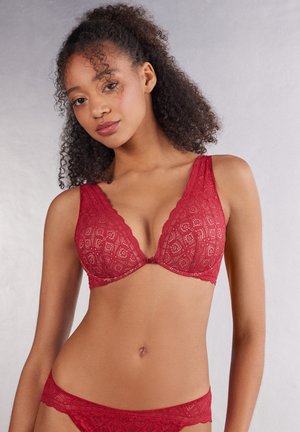 ELENA BALCONETTE - Triangle bra - rot