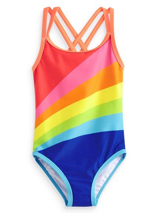 LITTLE BIRD BY JOOLS OLIVER GIRLS MULTI RB COSTUME SWIMSUIT - Costume da bagno - blue