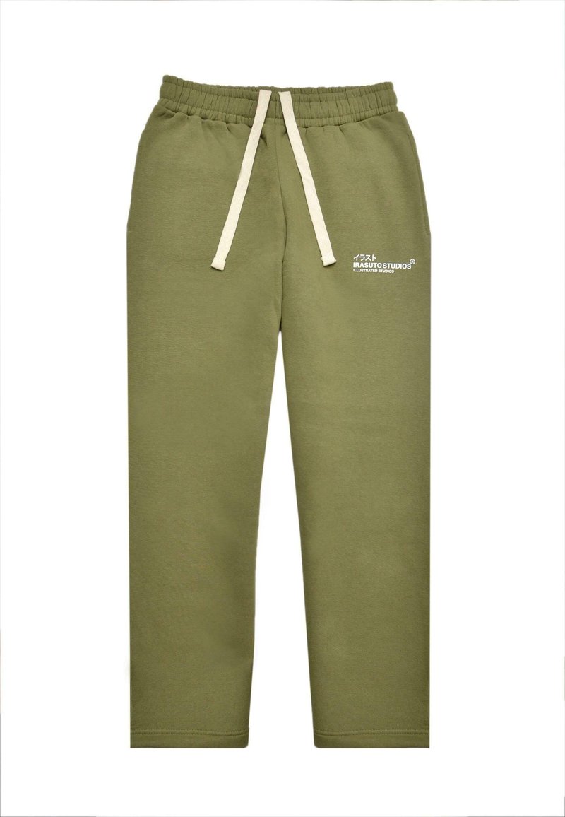 Irasuto Studios OPEN JOGGER - Pantalones deportivos - khaki/caqui ...