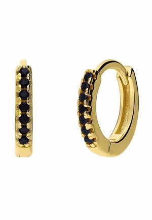 MODERN BASIC - Ohrringe - gold-coloured black