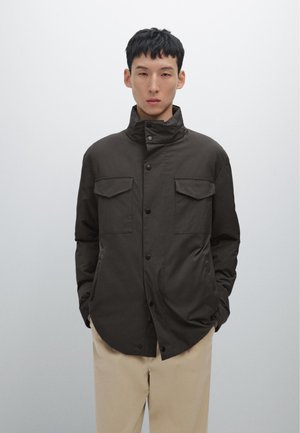 WATER-REPELLENT PUFFER - Übergangsjacke - dark grey