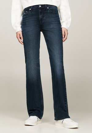 Bootcut jeans - dark-blue denim