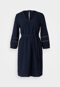 VMKARIN JILL 3/4 SHORT DRESS - Kasdienė suknelė - navy