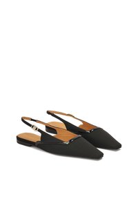 Kazar Ballerines à brides arrière - black