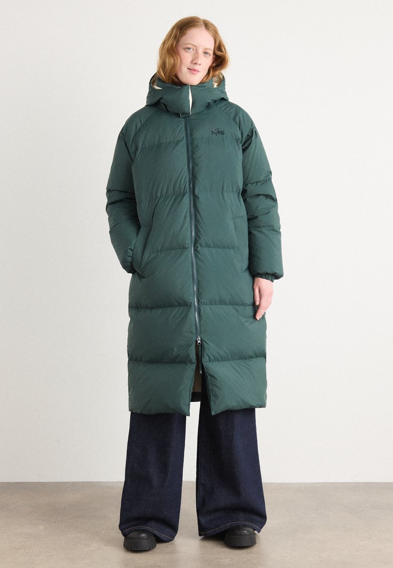 Lacoste Páperový kabát - sinople/lapland
