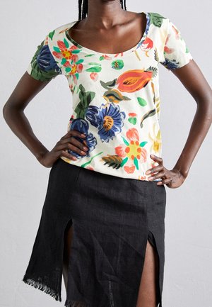 Camiseta estampada - multi-coloured