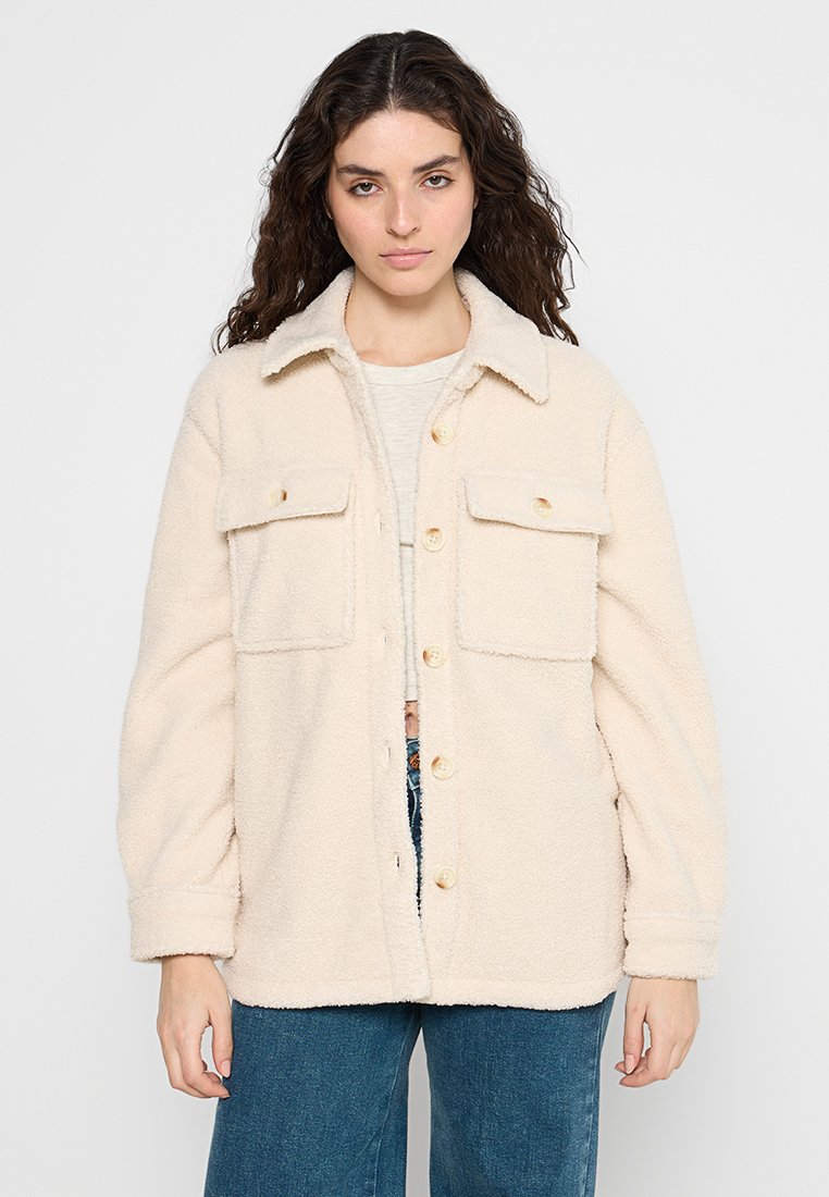 Abercrombie & Fitch Lichte jas crème