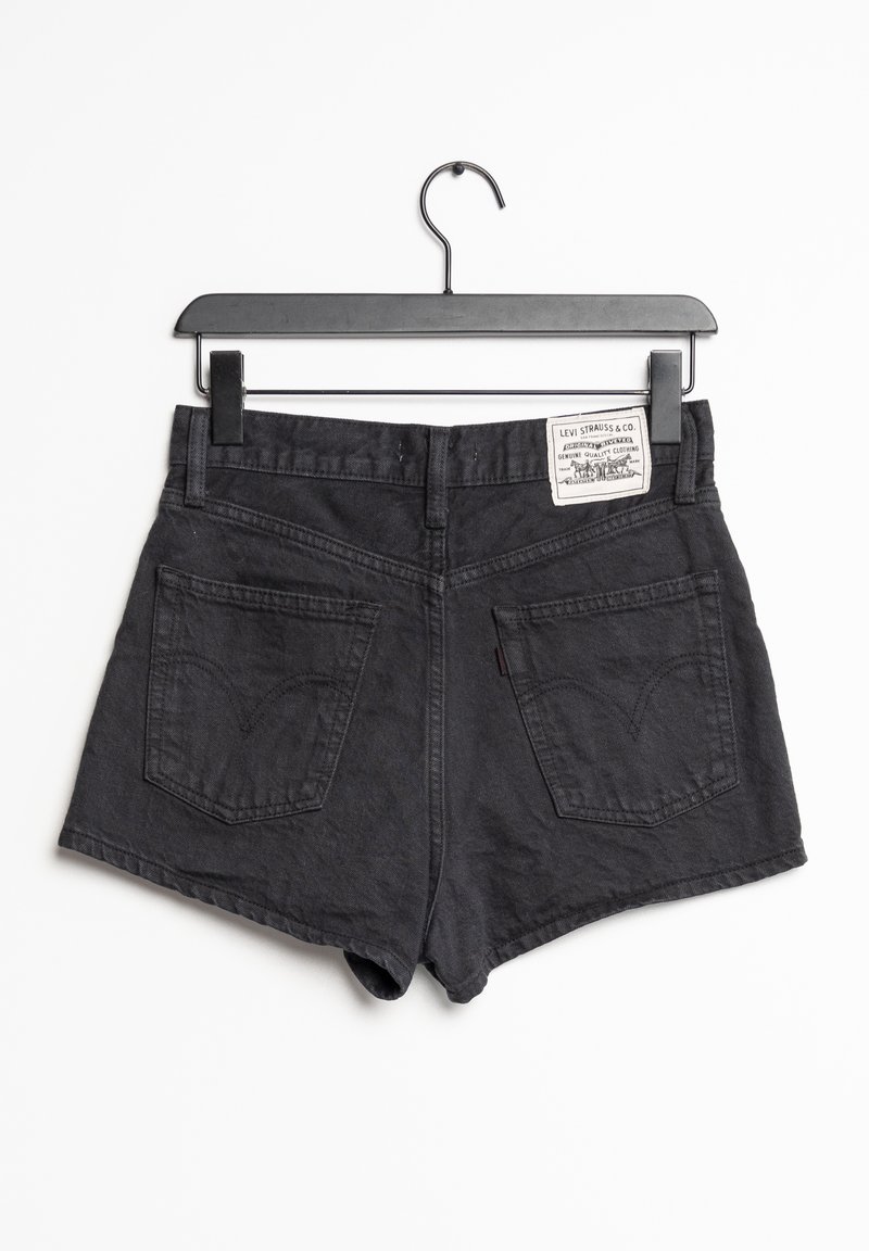 Levi's High Waisted Mom Jeans Levi's Mom Shorts Black
