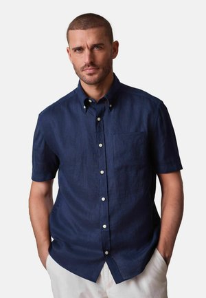 REGULAR FIT - SHORT SLEEVE - Košeľa - navy
