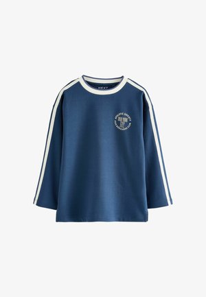 Next, LONG SLEEVE HEAVYWEIGHT VARSITY T-SHIRT - Langærmet T-shirt - blue