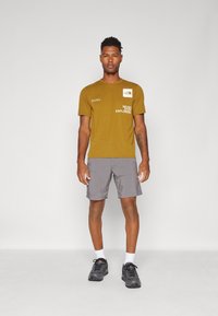 The North Face GRAPHIC BOXES FOUNDATION TEE - Camiseta deportiva - moss green
