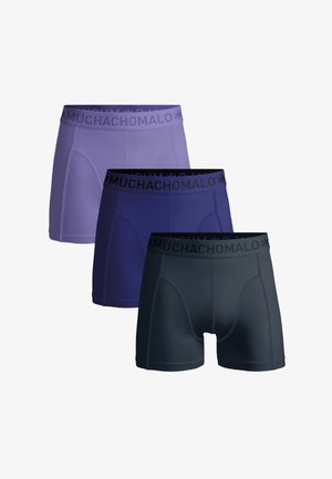 MUCHACHOMALO, SOLID - Pikad bokserid - grey purple purple
