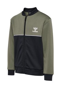 Hummel HMLDALLAS SET - Chándal - dusty olive