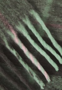 Pieces PCLYSNA LONG SCARF - Šála - lilac sachet/granite green/magnet